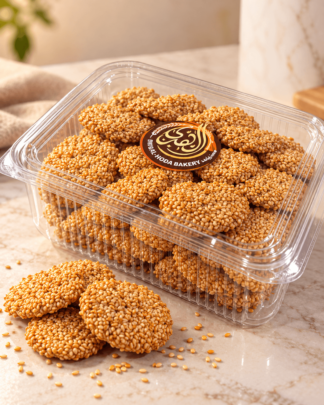 Sesame Biscuits